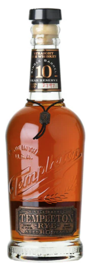 Templeton Rye 10 Year Single Barrel