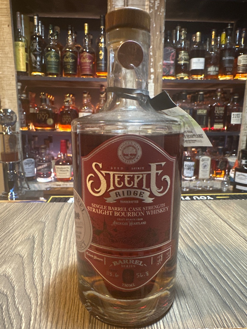 Steeple Ridge Single Barrel Cask Strength Hy-Vee Select