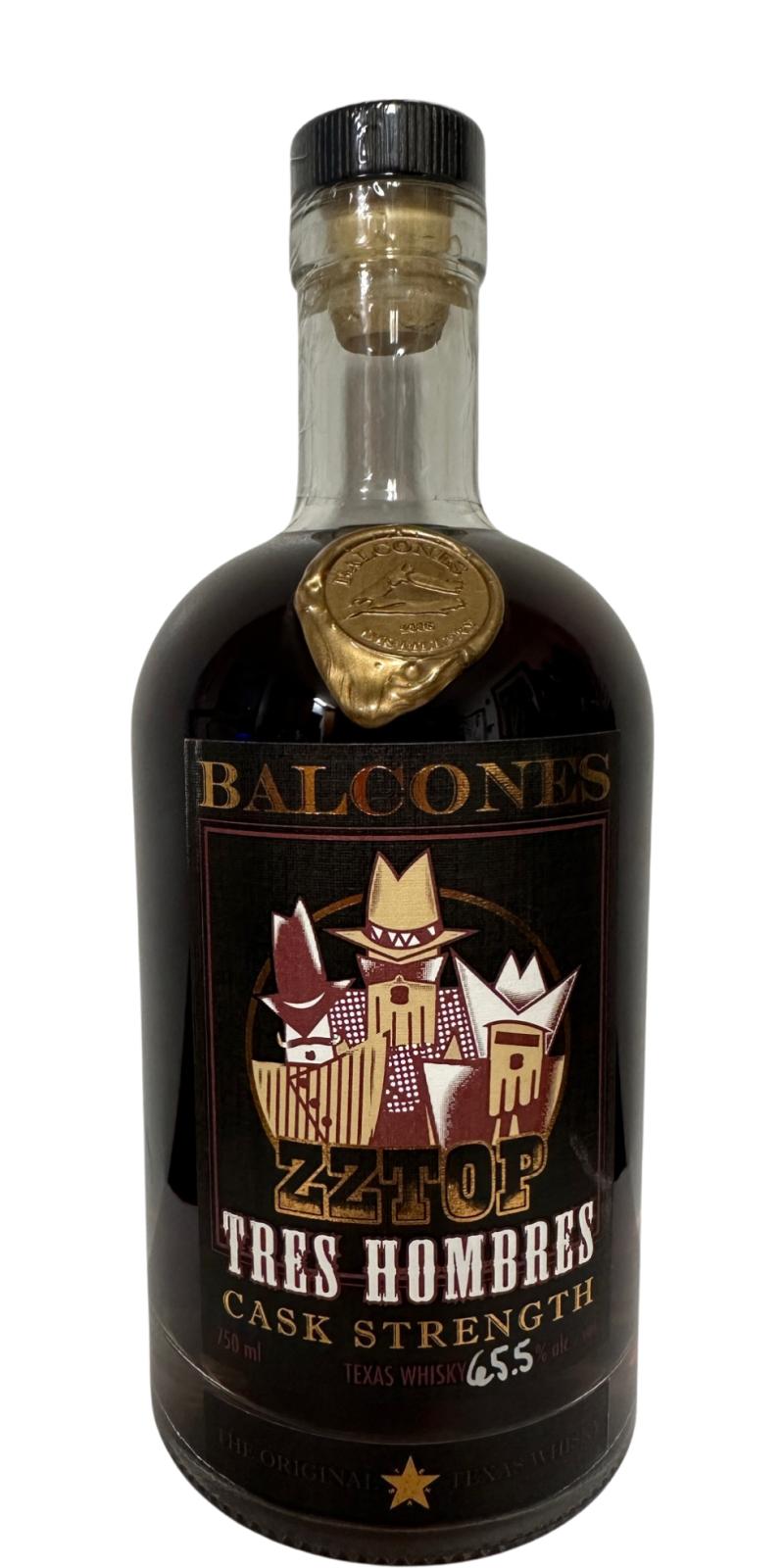 Balcones Tres Hombres Cask Strength