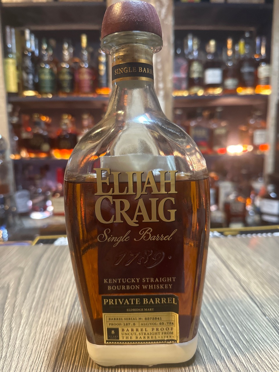 Elijah Craig Single 8 Year Private Barrel Eldrige Mart #6572841