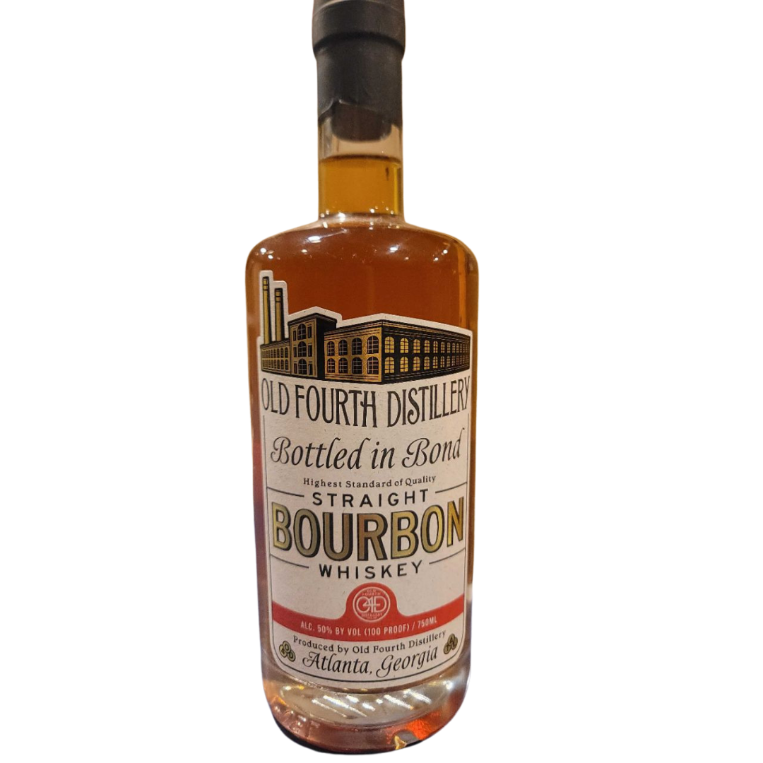 Old Fourth Dustillery Straight Bourbon Whiskey Bottled in Bond
