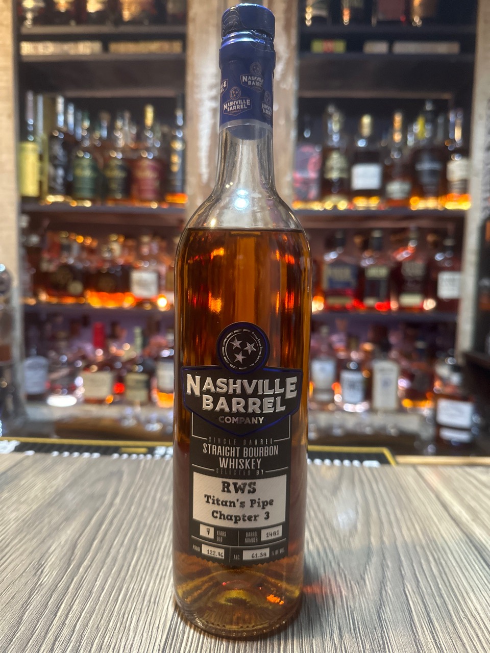Nashville Barrel Company RWS Titan’s Pipe Chapter 3 Barrel #1481 7 Year