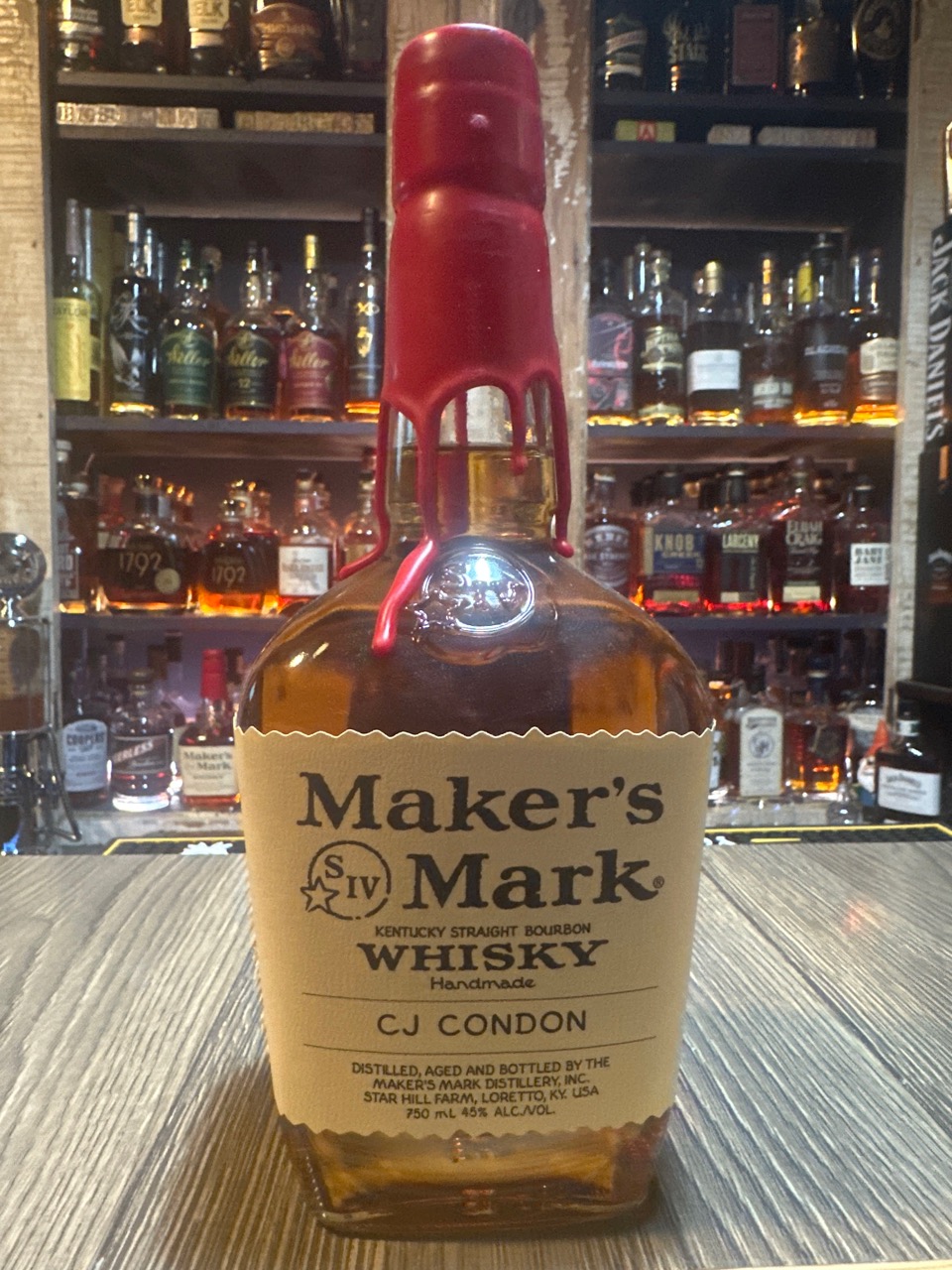Maker’s Mark CJ Condon Memorial Bottle