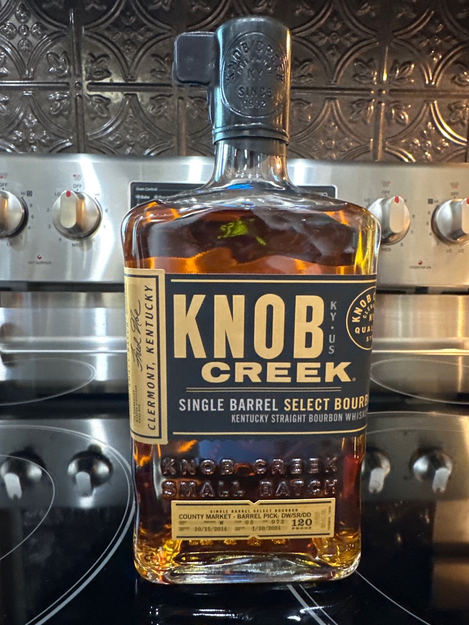 Knob Creek Single Barrel Select County Market Byron, IL