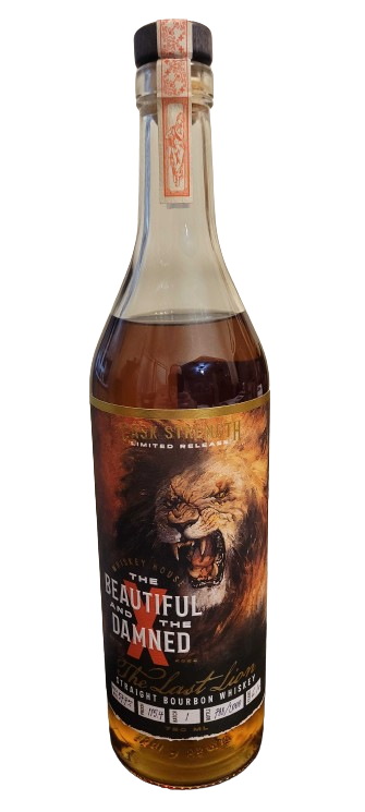 The Beautiful and the Damned: The Last Lion cask strength straight bourbon